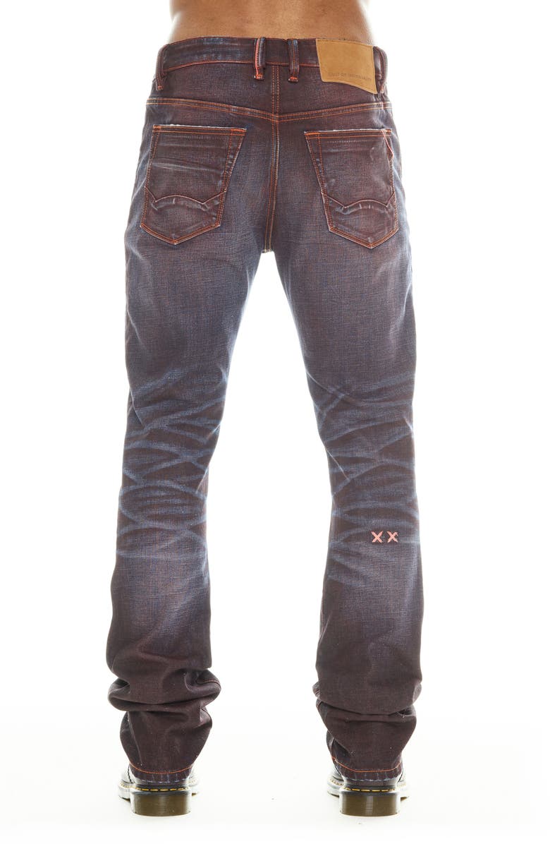 Cult of Individuality Lenny Bootcut Jeans, Alternate, color, Brick