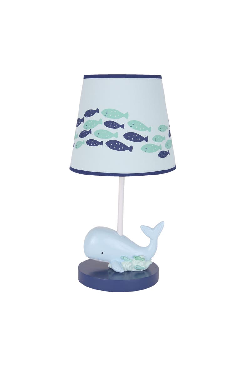Oceania Ocean/Sea/Nautical Nursery Lamp with Shade & Bulb, Main, color, Blue