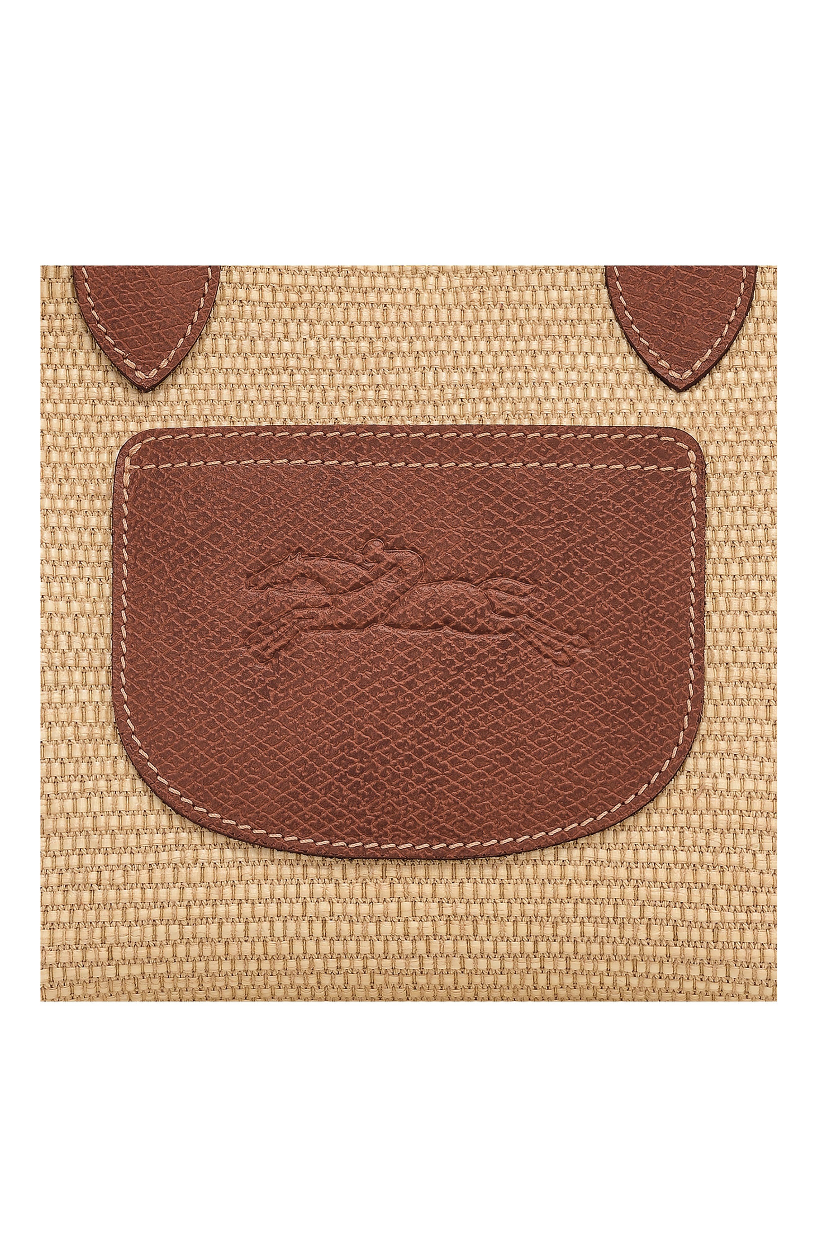 Longchamp Extra Small Le Pliage Panier Top Handle Bag, Alternate, color, Brown