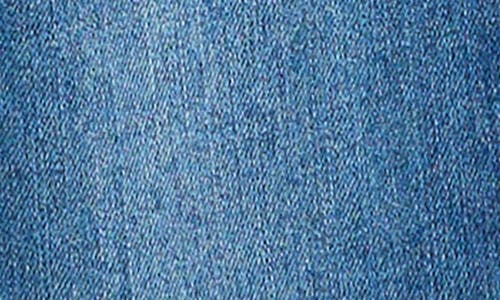 Ymi Kids' Butterfly Print Flared Jeans In Blue