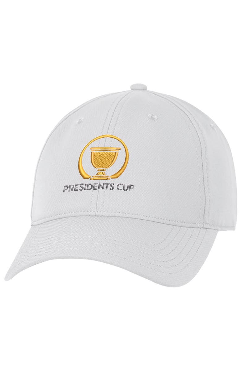 AHEAD Unisex Ahead  White 2024 Presidents Cup  Frio Adjustable Hat, Main, color, 