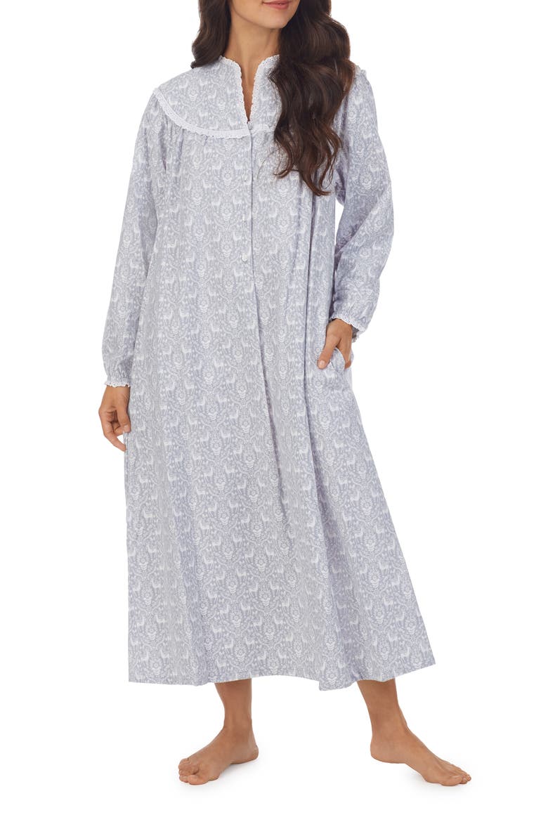 Ballet Nightgown, Main, color, GREY PRINT