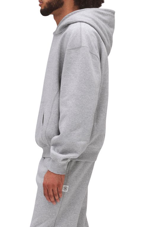REIGNING CHAMP REIGNING CHAMP 97 MIDWEIGHT COTTON BLEND FLEECE HOODIE