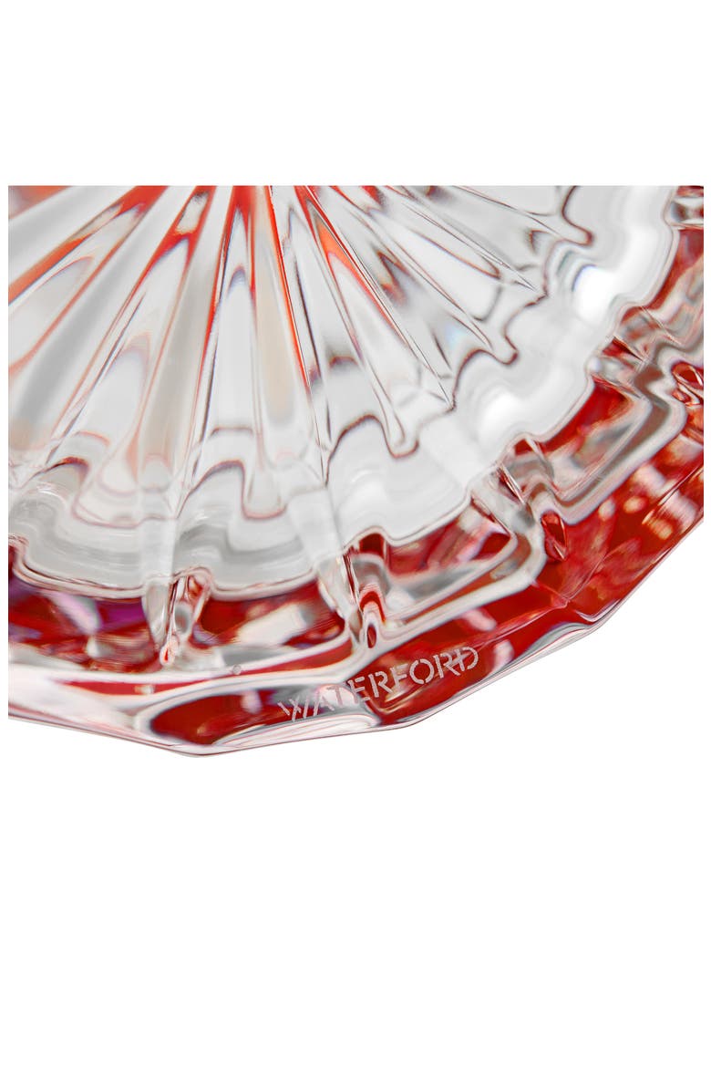 Lismore Red Crystal Biscuit Barrel, Alternate, color, RED