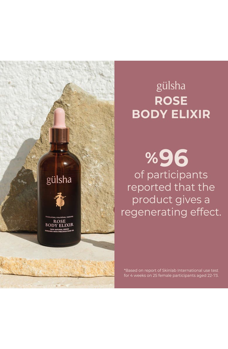Gulsha Rose Body Elixir, Alternate, color, NO COLOR