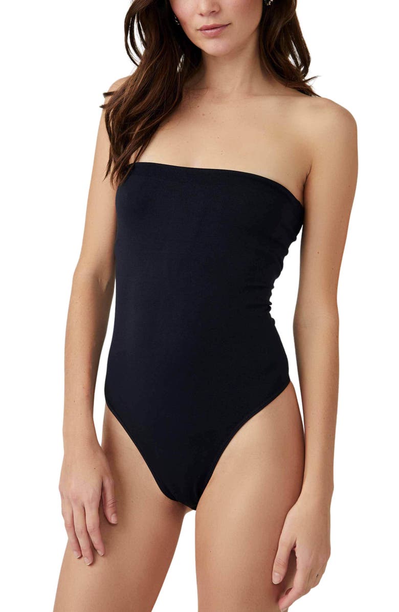 Free People Tati Tube Bodysuit, Alternate, color,