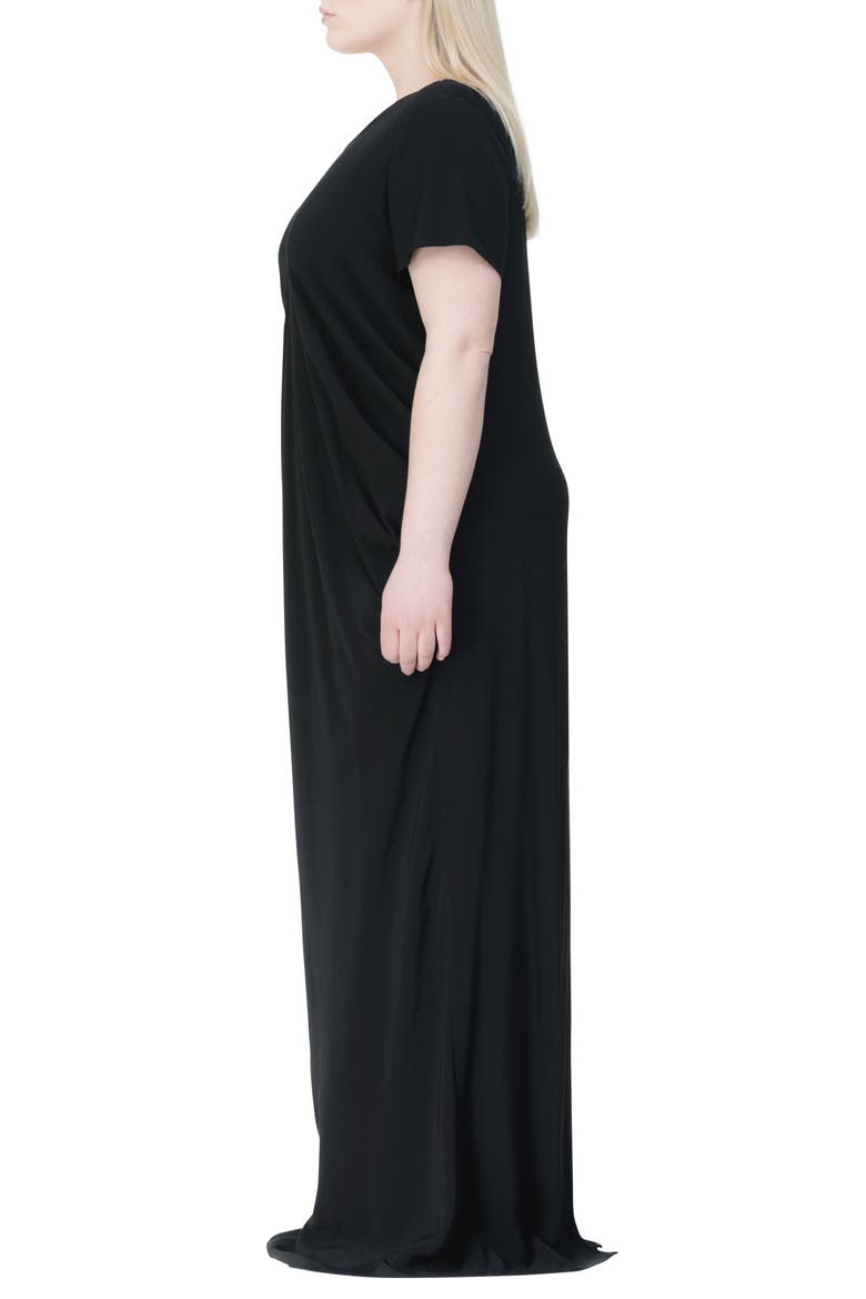 Regina Gown, Alternate, color, BLACK