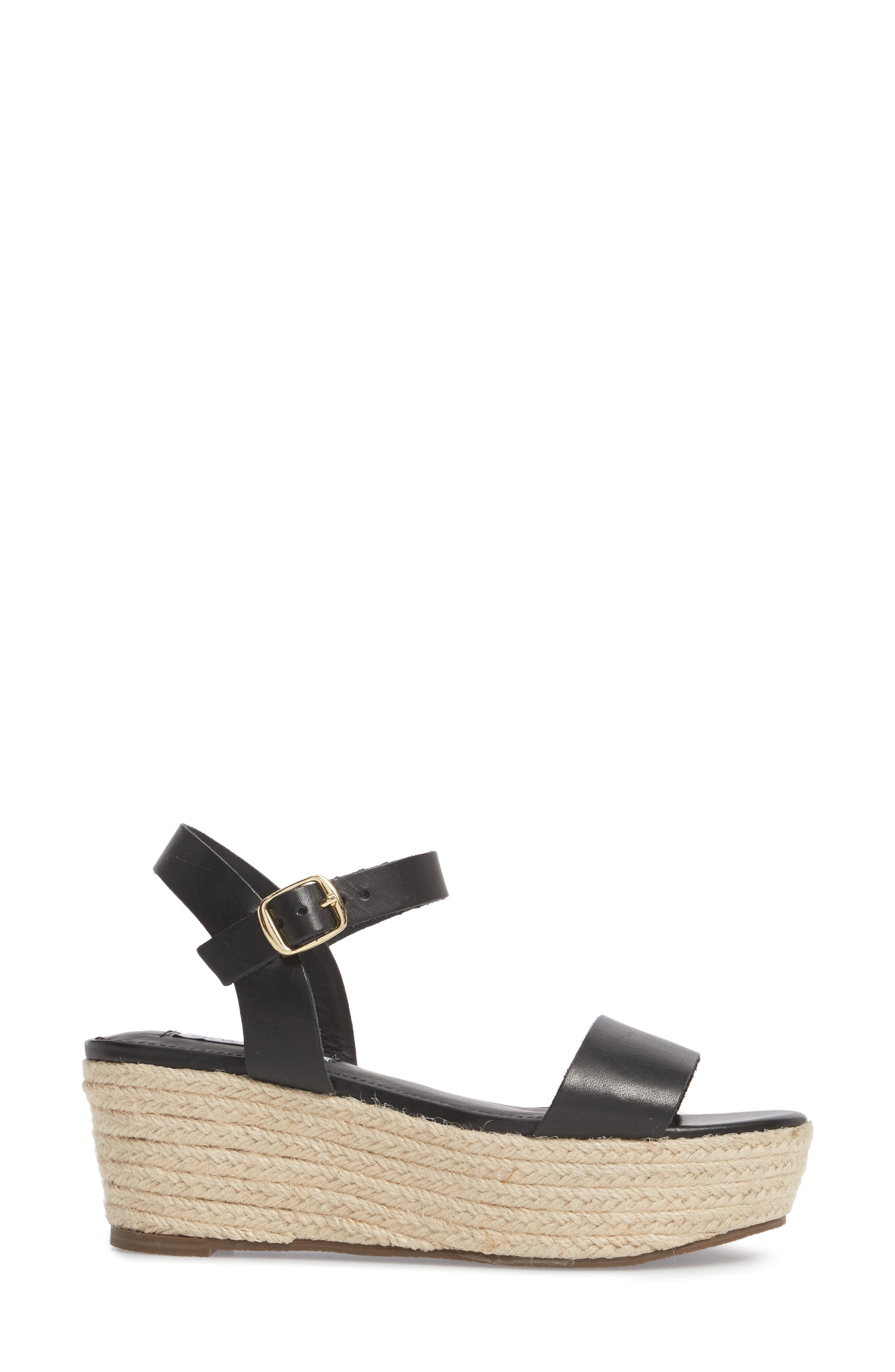 Steve Madden Busy Platform Espadrille Sandal, Alternate, color, 