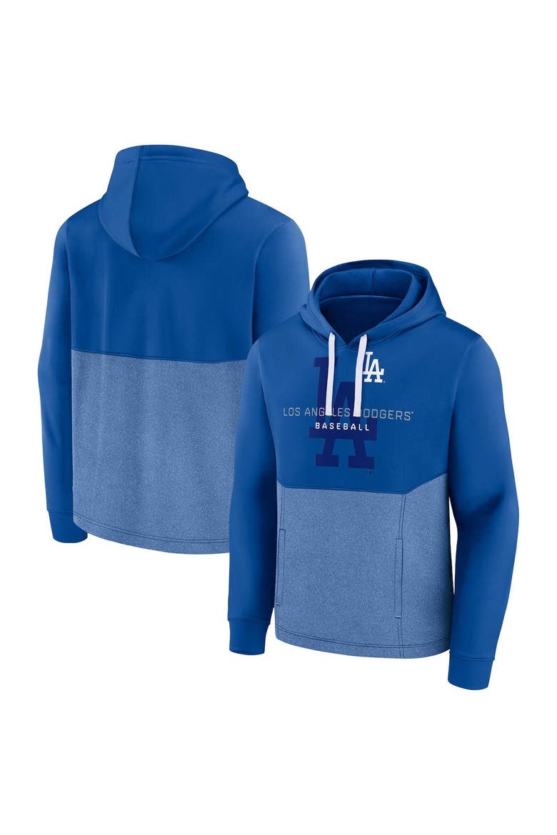 Men's Fanatics Branded Royal Los Angeles Dodgers Call the Shots Pullover Hoodie, Main, color, Royal