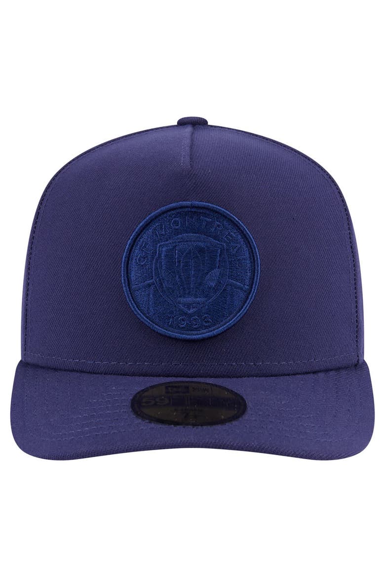 Men's New Era Navy CF Montreal Color Pack A-Frame 59FIFTY Fitted Hat, Alternate, color, Navy
