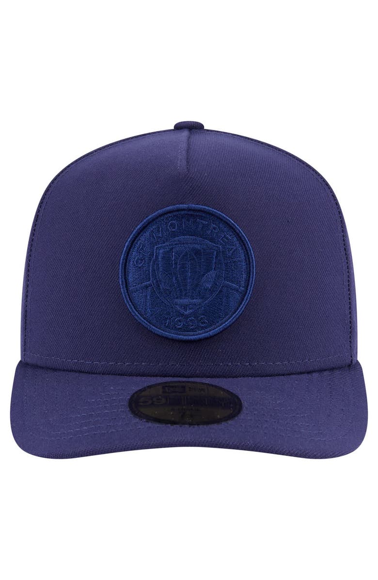 New Era Men's New Era Navy CF Montreal Color Pack A-Frame 59FIFTY Fitted Hat, Alternate, color, Navy