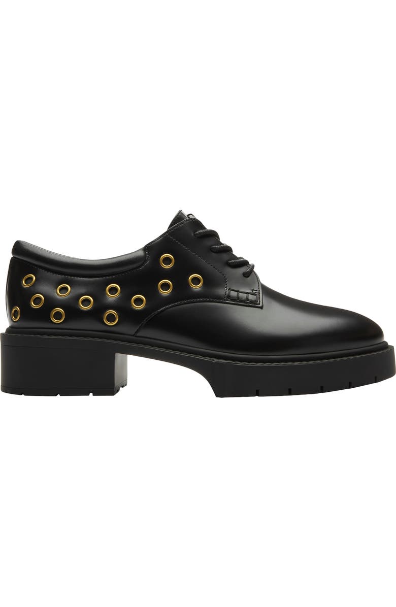 COACH Lyla Grommet Lug Sole Derby, Alternate, color,