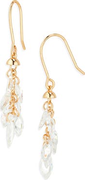 NORDSTROM RACK Floating CZ Drop Earrings