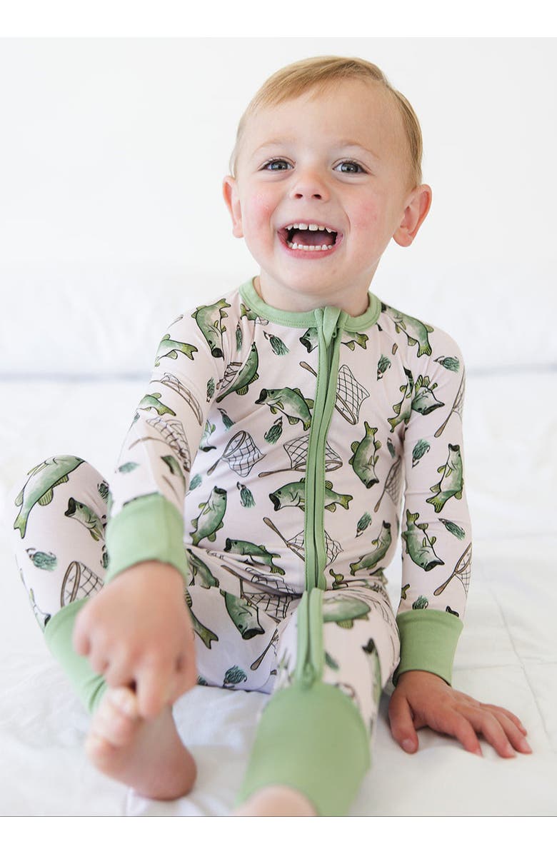 Charlie Lou Baby<sup>®</sup> Convertible Double Zipper Romper, Alternate, color, 