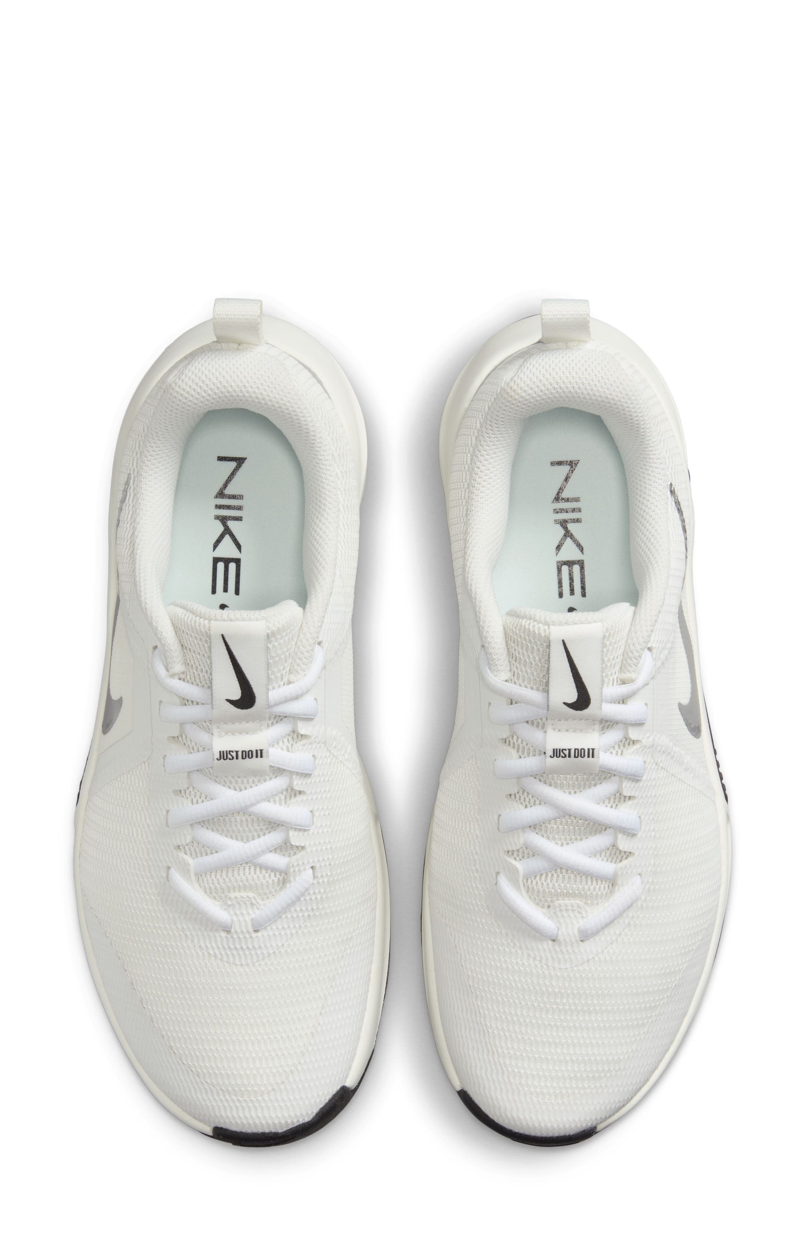 Nike MC Trainer 3 Training Shoe, Alternate, color, Summit White/ Metallic Silver