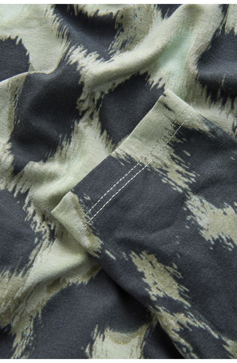 NEXT Animal Print Jersey Maxi Dress, Alternate, color, Khaki Green