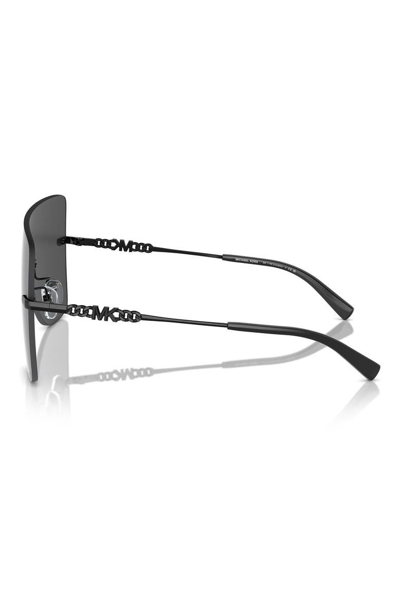 London 0mm Shield Sunglasses, Alternate, color, GREY MIRROR
