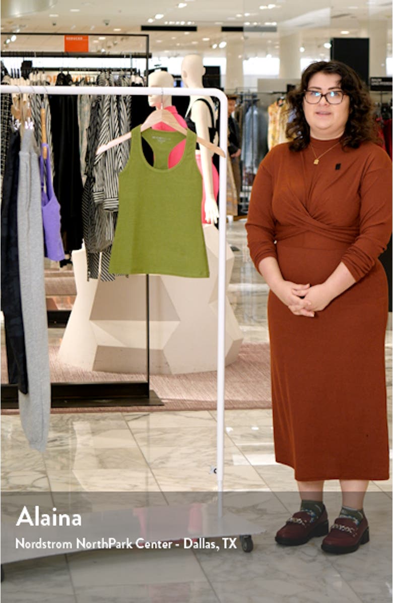 Space Dye Step Up Racerback Tank, sales video thumbnail