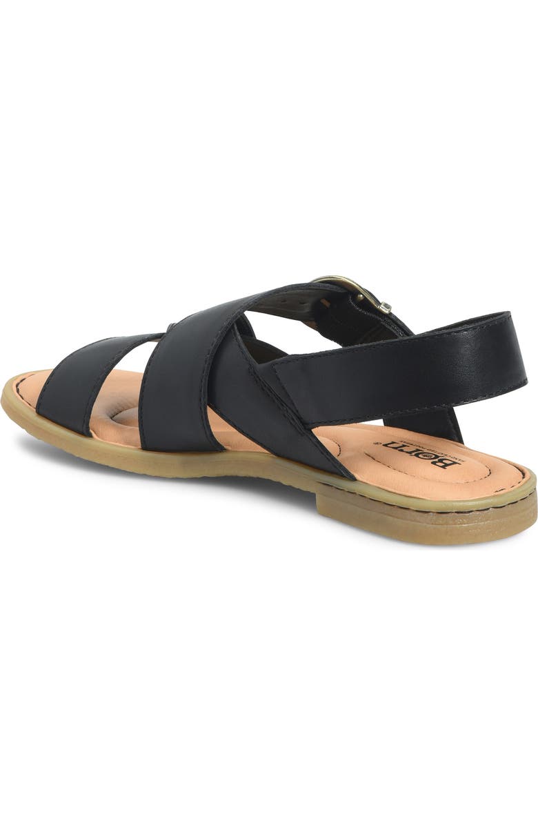 Børn Beebe Sandal, Alternate, color, Black Leather