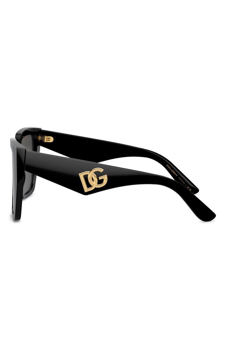 Dolce&Gabbana 55mm Square Sunglasses, Alternate, color,