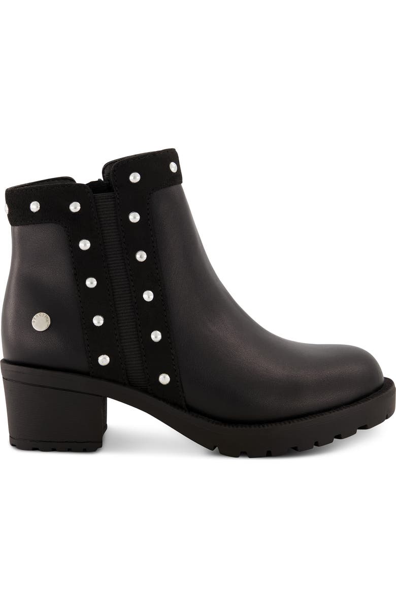 Kenneth Cole Kids' Studded Chelsea Boot, Alternate, color, Black