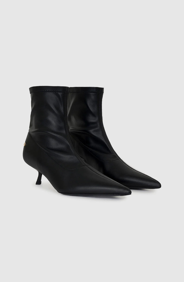 ANINE BING Hilda Boots, Main, color, Black
