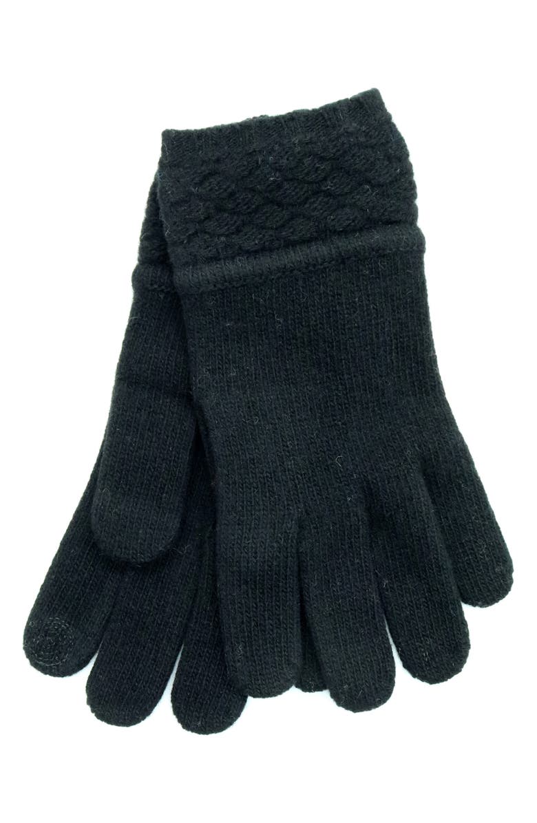 Portolano Cashmere Tech Gloves, Main, color,