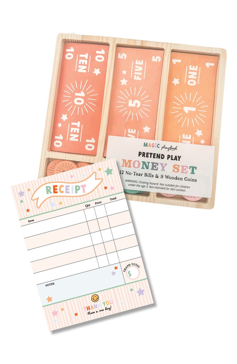 Magic Playbook Pretend Money Playset, Alternate, color, 