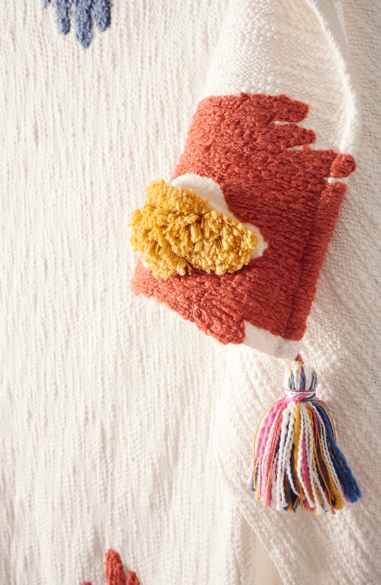 Anthropologie Home Dal Tufted Throw Blanket, Alternate, color, 