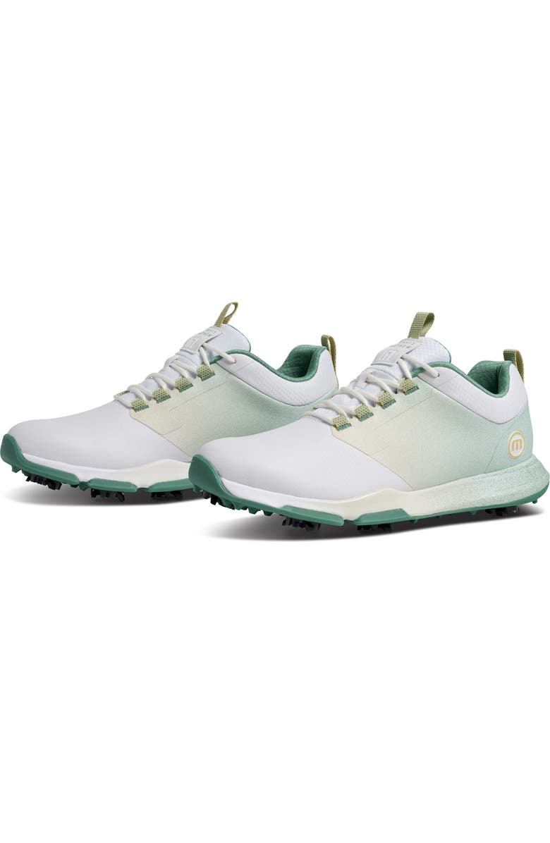 TravisMathew The Ringer 2.0 Golf Sneaker, Main, color, White/ Green