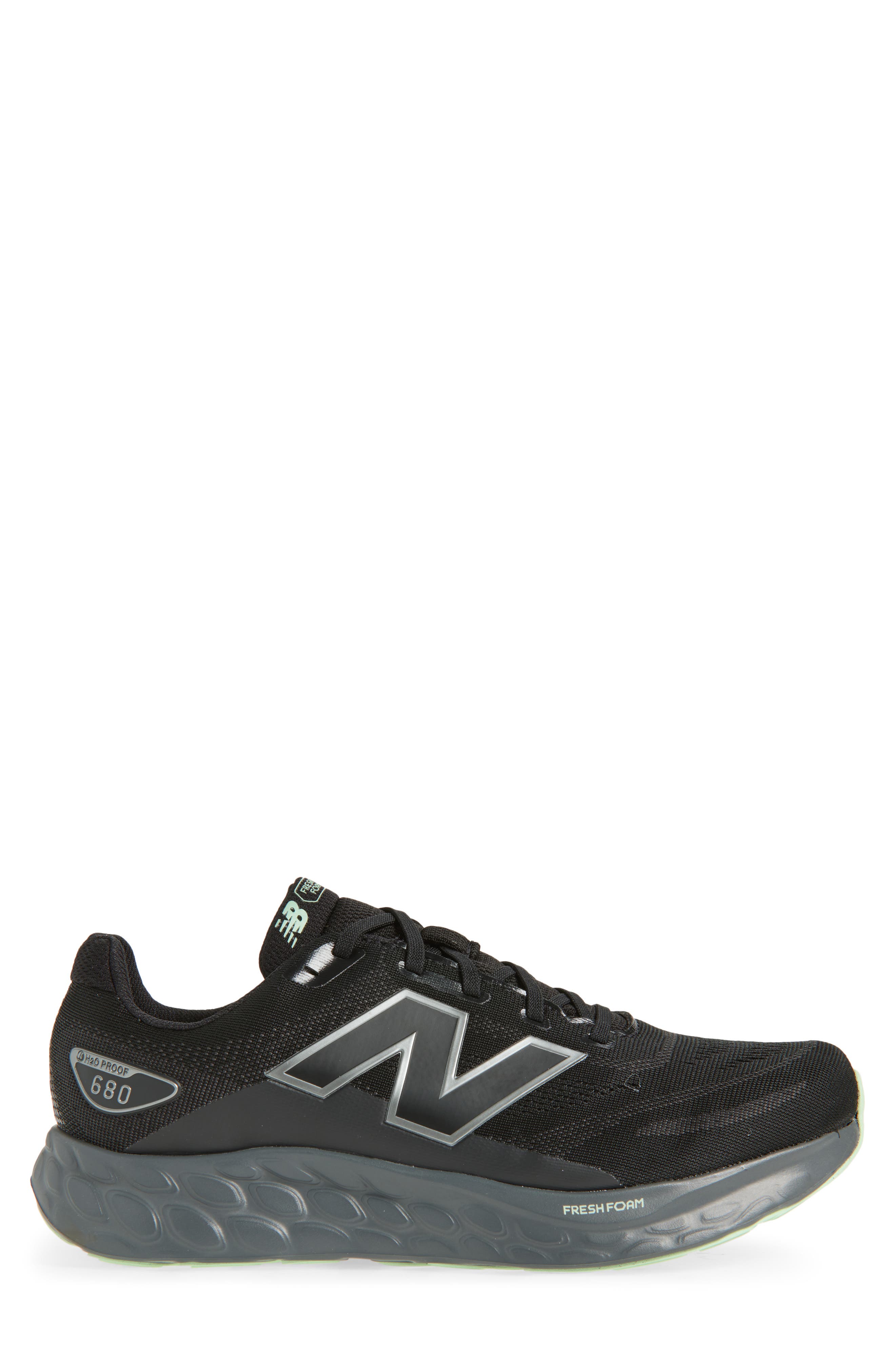 New Balance 680 Running Shoe - Multiple Widths Available, Alternate, color, Black/ Castlerock