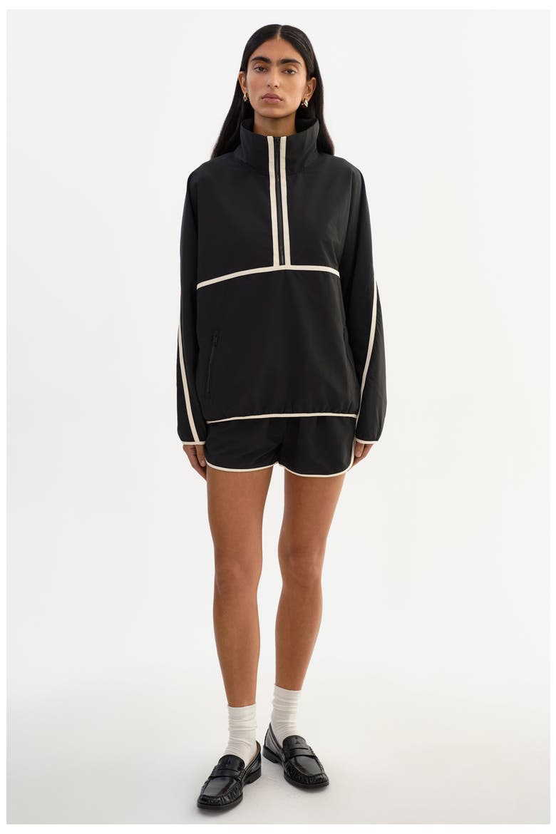 Weslee | Half-Zip Pullover Jacket, Alternate, color, Black