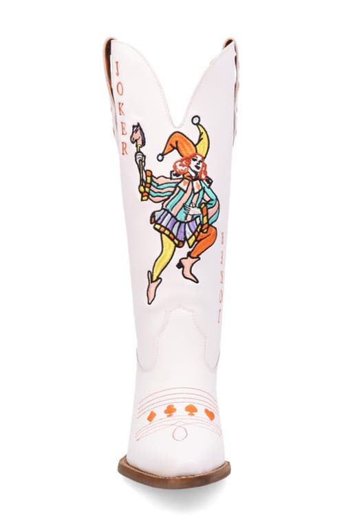 Dingo Joker Embroidered Western Boot