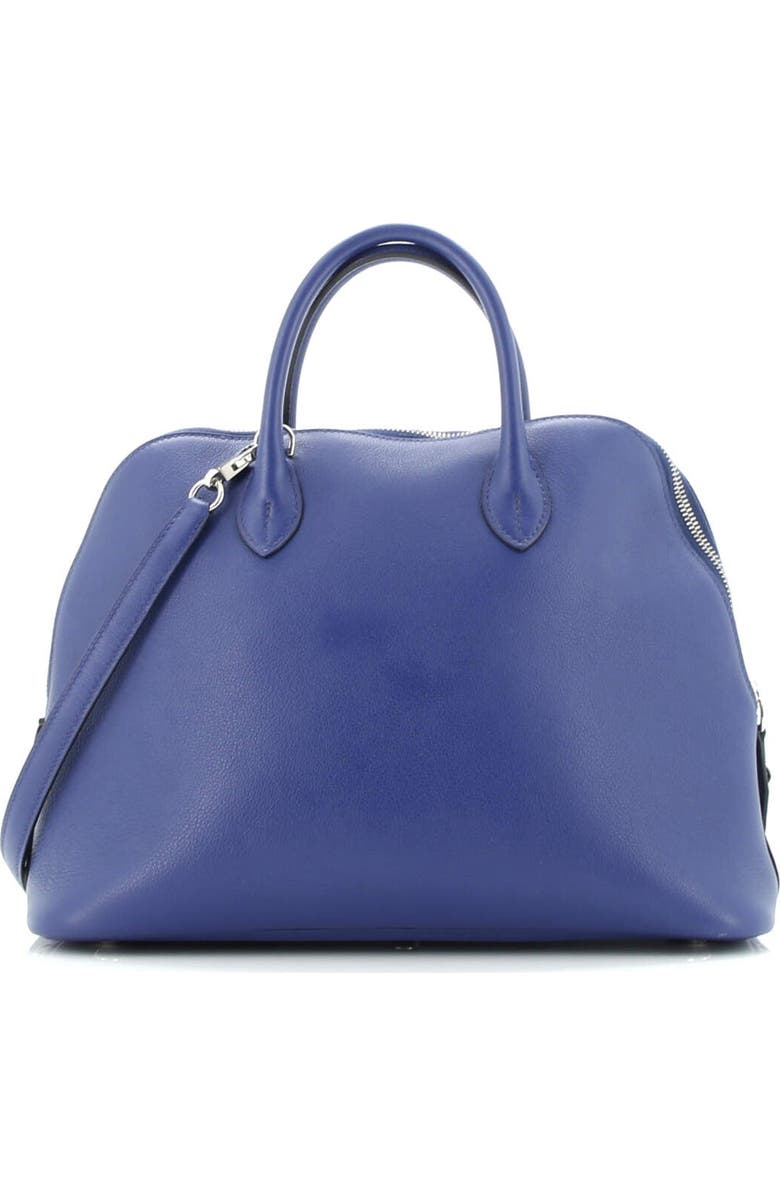 Pre-Owned Hermes Bolide 1923 Bag Evercolor 30, Alternate, color, Bleu Saphir