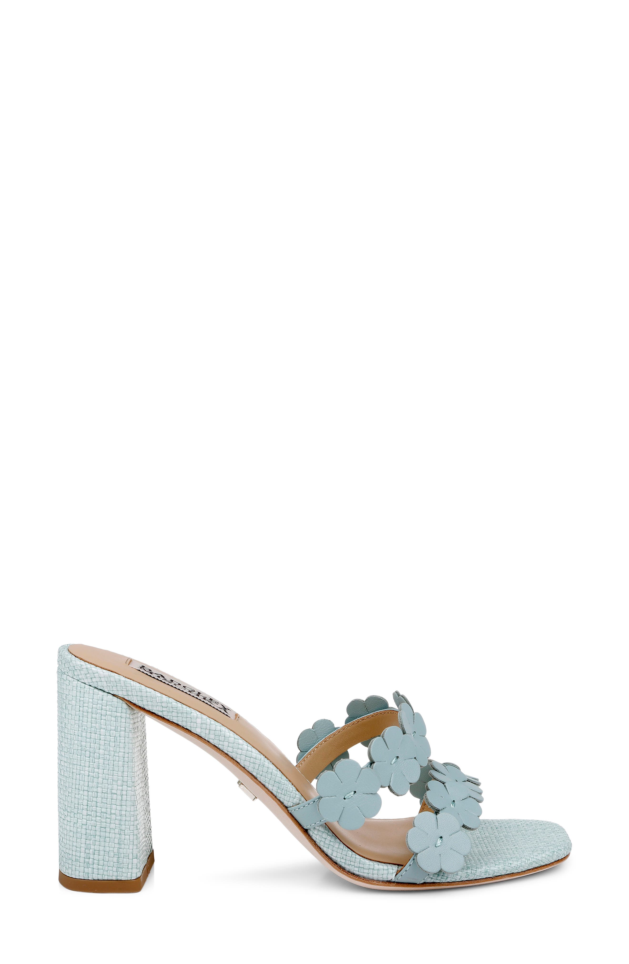 Webster Slide Sandal, Alternate, color, OCEAN LEATHER