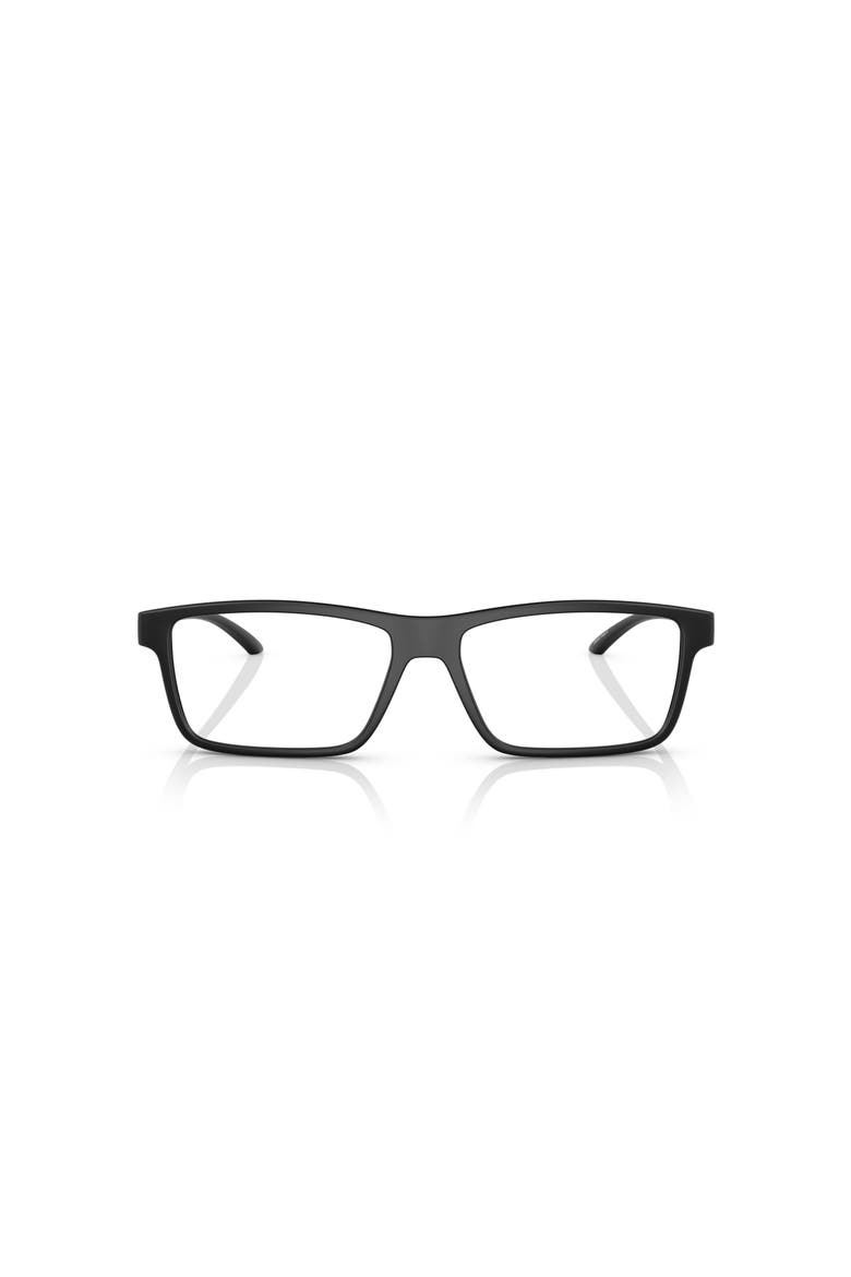 56mm Rectangle optical glasses, Alternate, color, Black