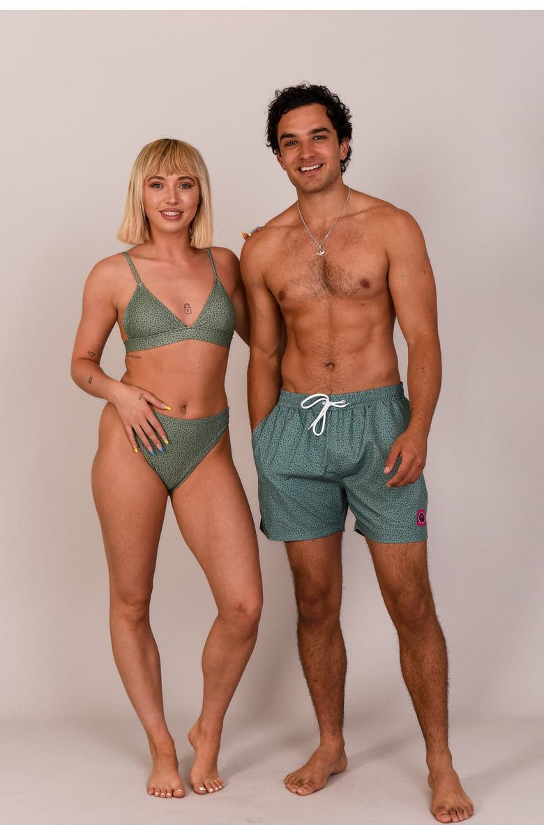 OOSC Sahara Sage Mile High Bikini Bottoms, Alternate, color, Sage