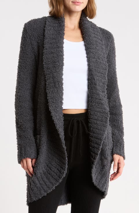 Open Front Knit Cardigan