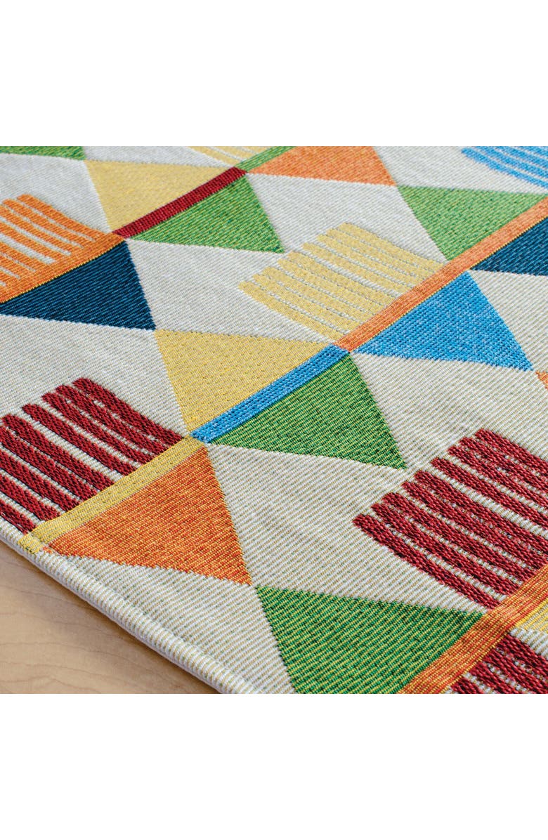 Kaplan Early Learning Company Vivid Primary Decorative Runner, Alternate, color, Multicolored