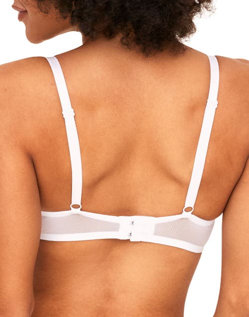 Adore Me Kaia Unlined Quarter Cup Bra In White