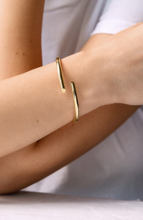 Bony Levy 14k Gold Bypass Bangle Bracelet