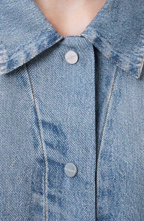 Allsaints Hettie Oversized Denim Shacket
