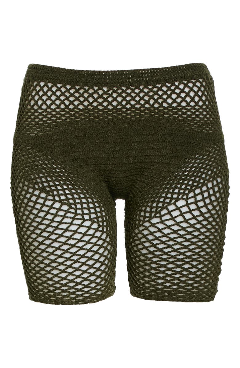 Isa Boulder Sheer Knit Shorts, Alternate, color, 
