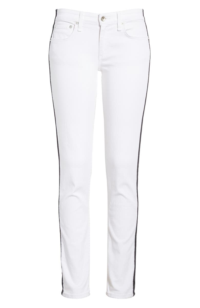rag & bone Dre Side Stripe Slim Boyfriend Jeans, Alternate, color, 