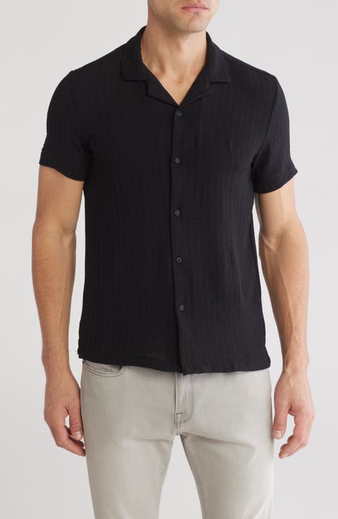 Textured Knit T-Shirt