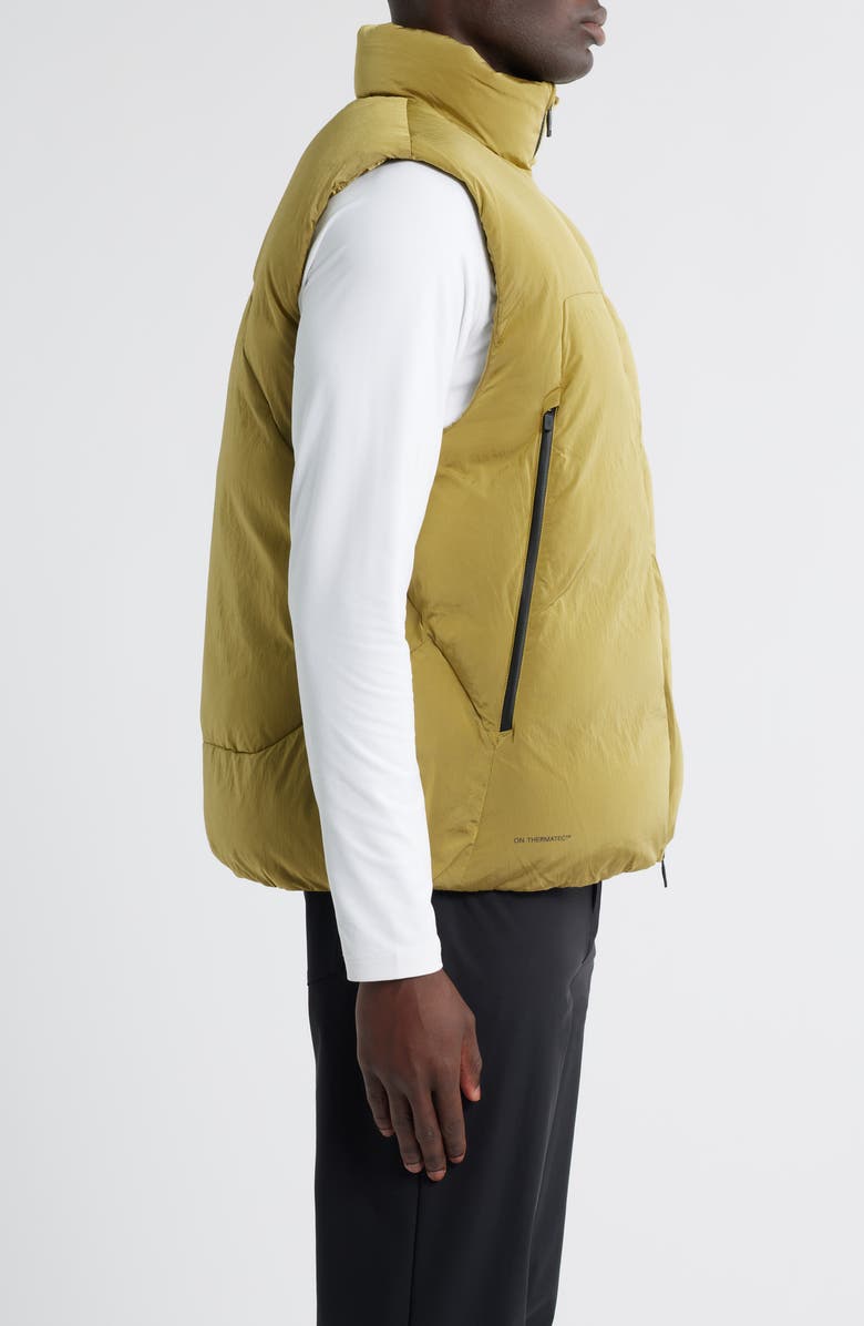 On All-Day Puffer Vest, Alternate, color, Nutmeg