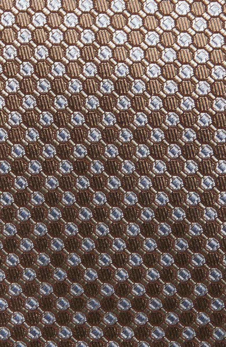 David Donahue Geometric Silk Tie, Alternate, color, 
