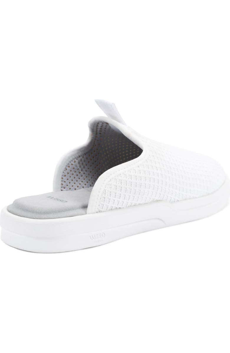 LUSSO CLOUD Pelli Waffle Knit Slipper, Alternate, color, Bright White / Lily