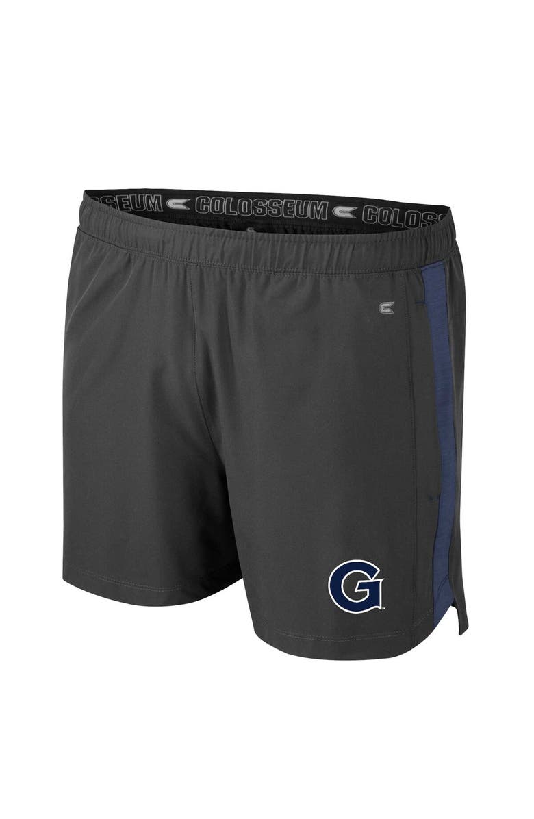 COLOSSEUM Men's Colosseum Charcoal Georgetown Hoyas Langmore Shorts, Alternate, color, 