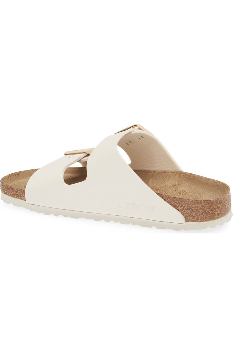Birkenstock Arizona Slide Sandal, Alternate, color, Eggshell
